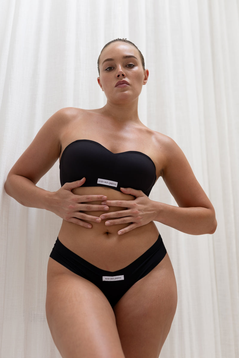 Second Skin Bandeau Black