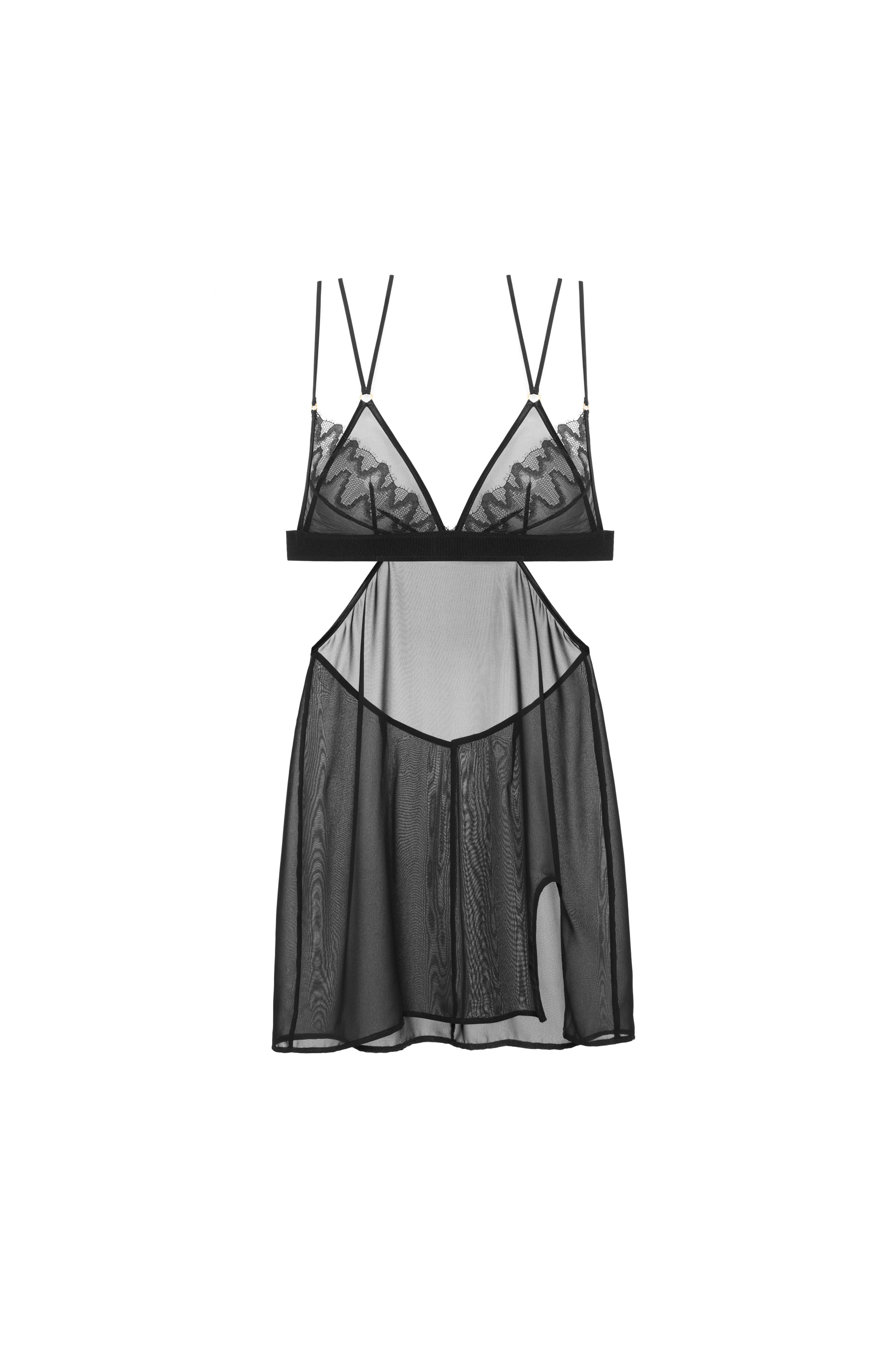 Stardust Mini Dress Black