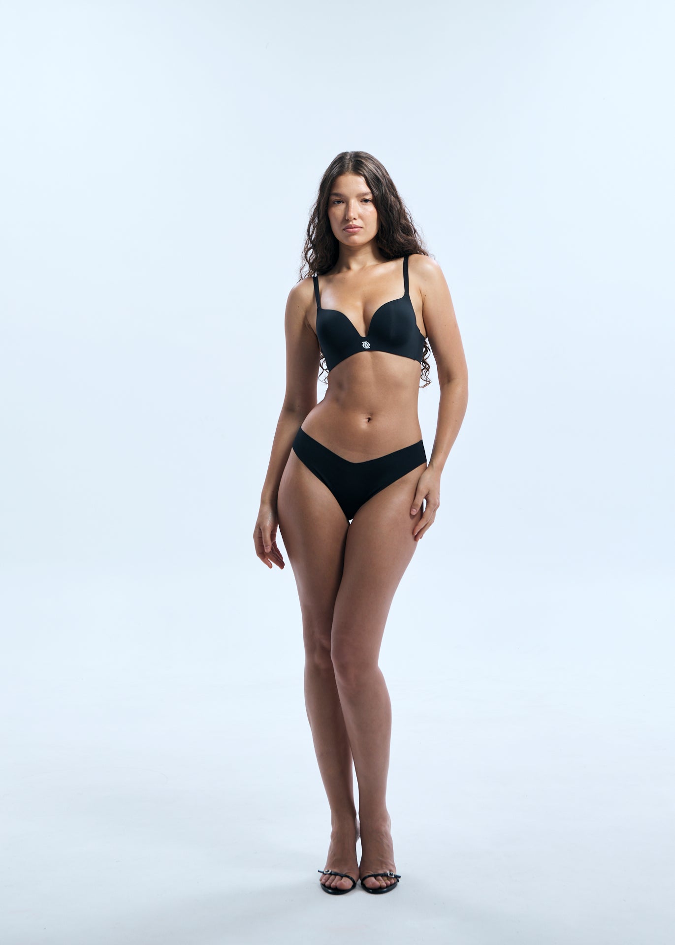 Second Skin Teardrop Bra Black