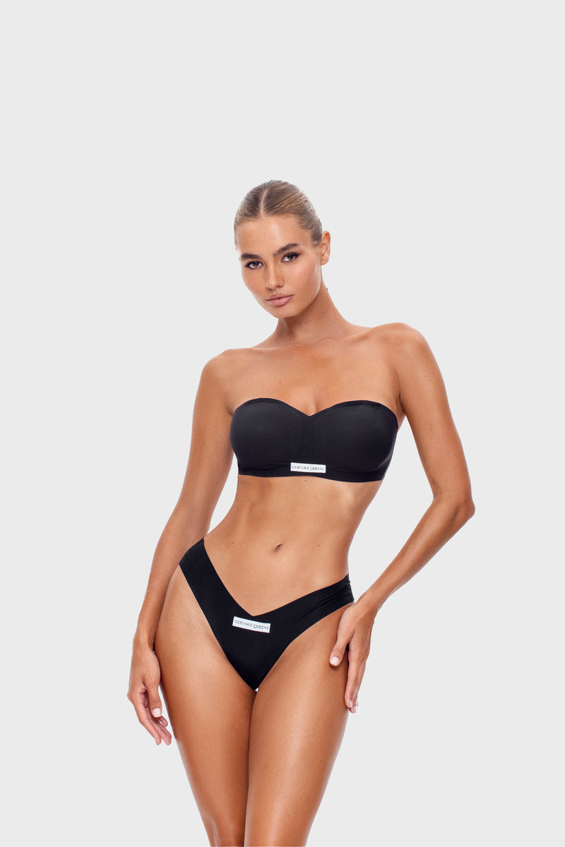 Second Skin Bandeau Black