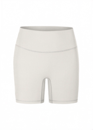 Second Skin Studio Biker Shorts  Ivory