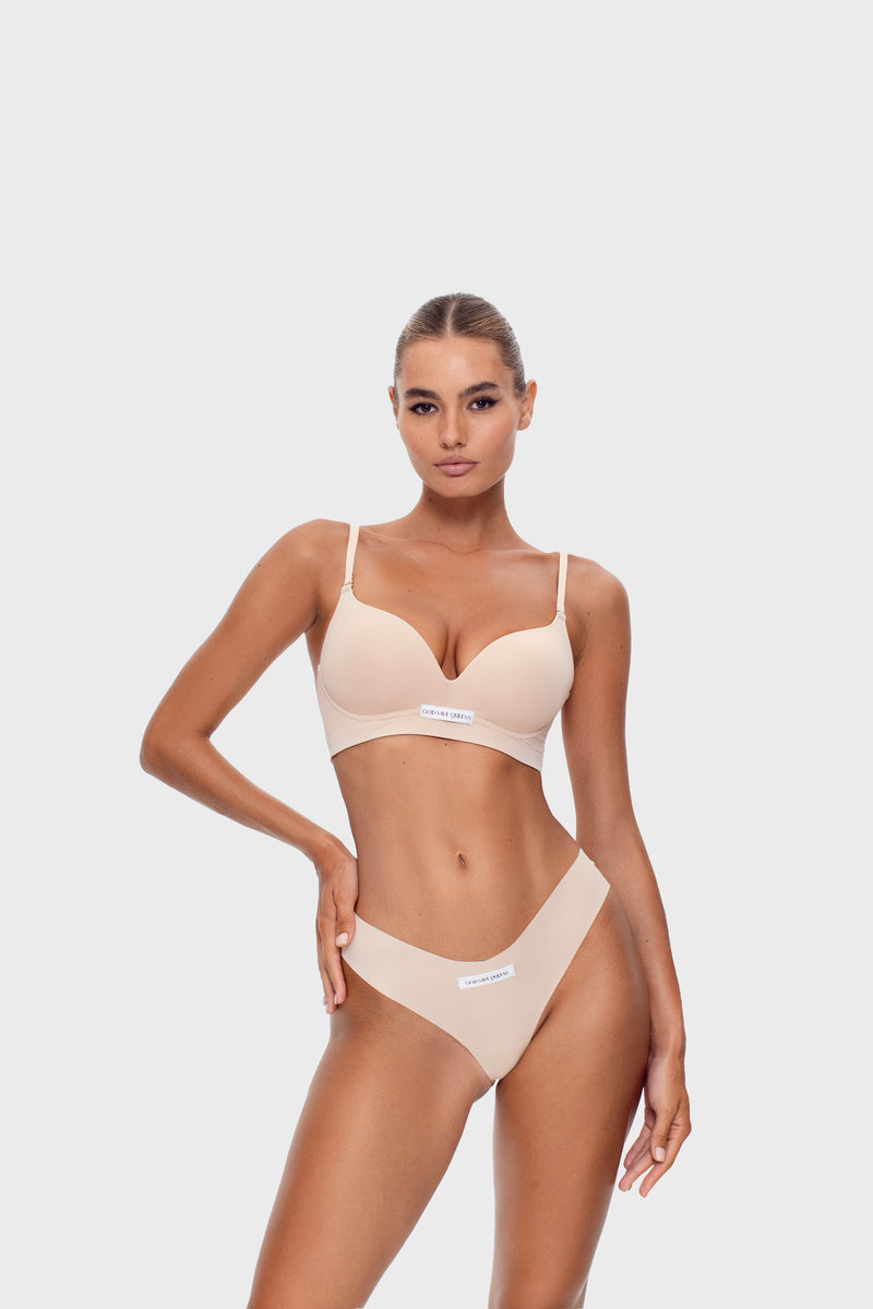 Second Skin Brazilian Panty Light Nude