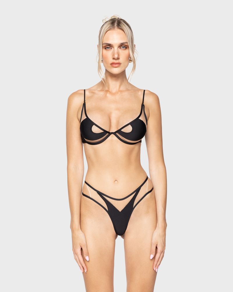 Heartless Top Black