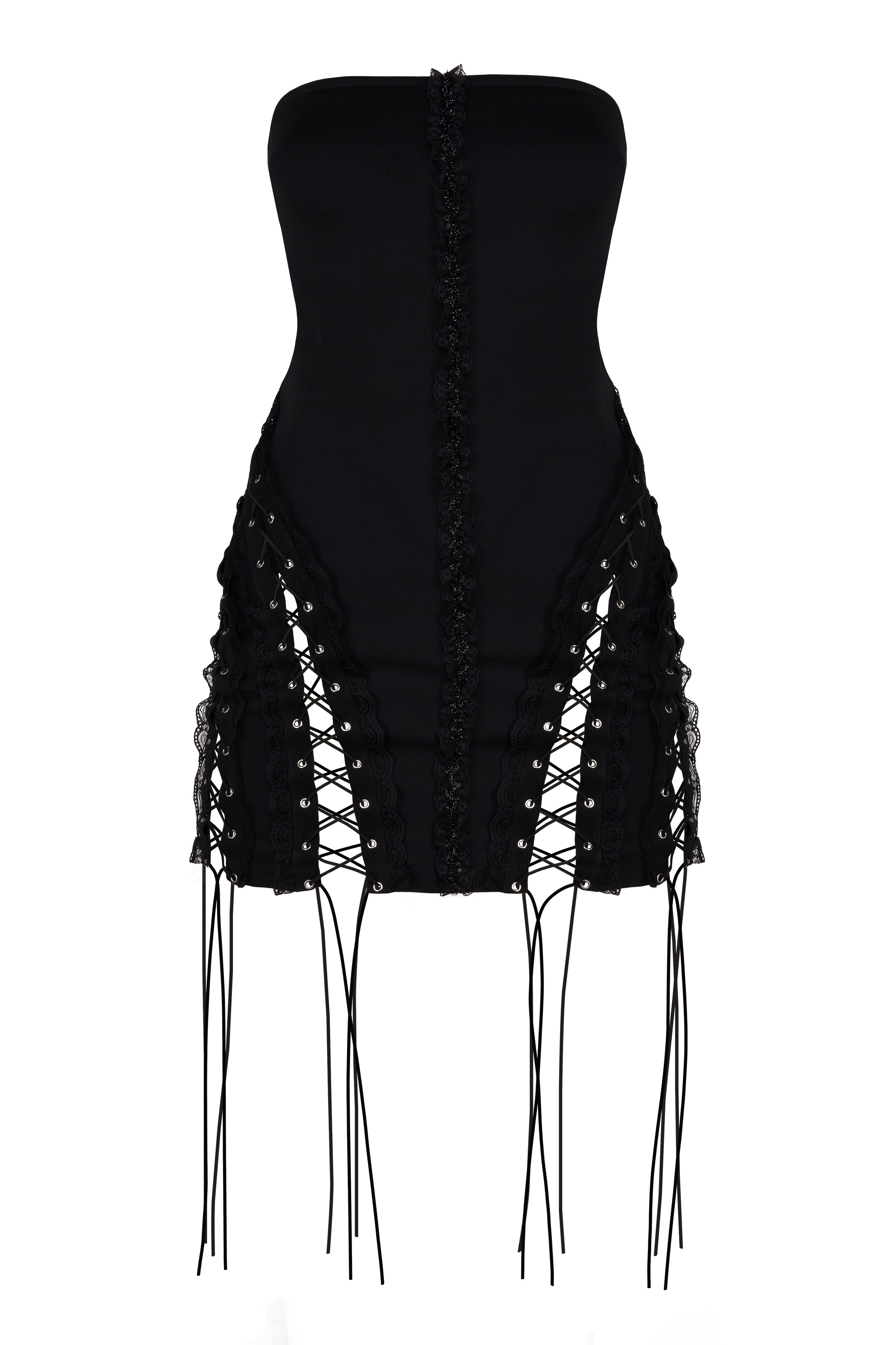 Sorry I'm Late Dress Black