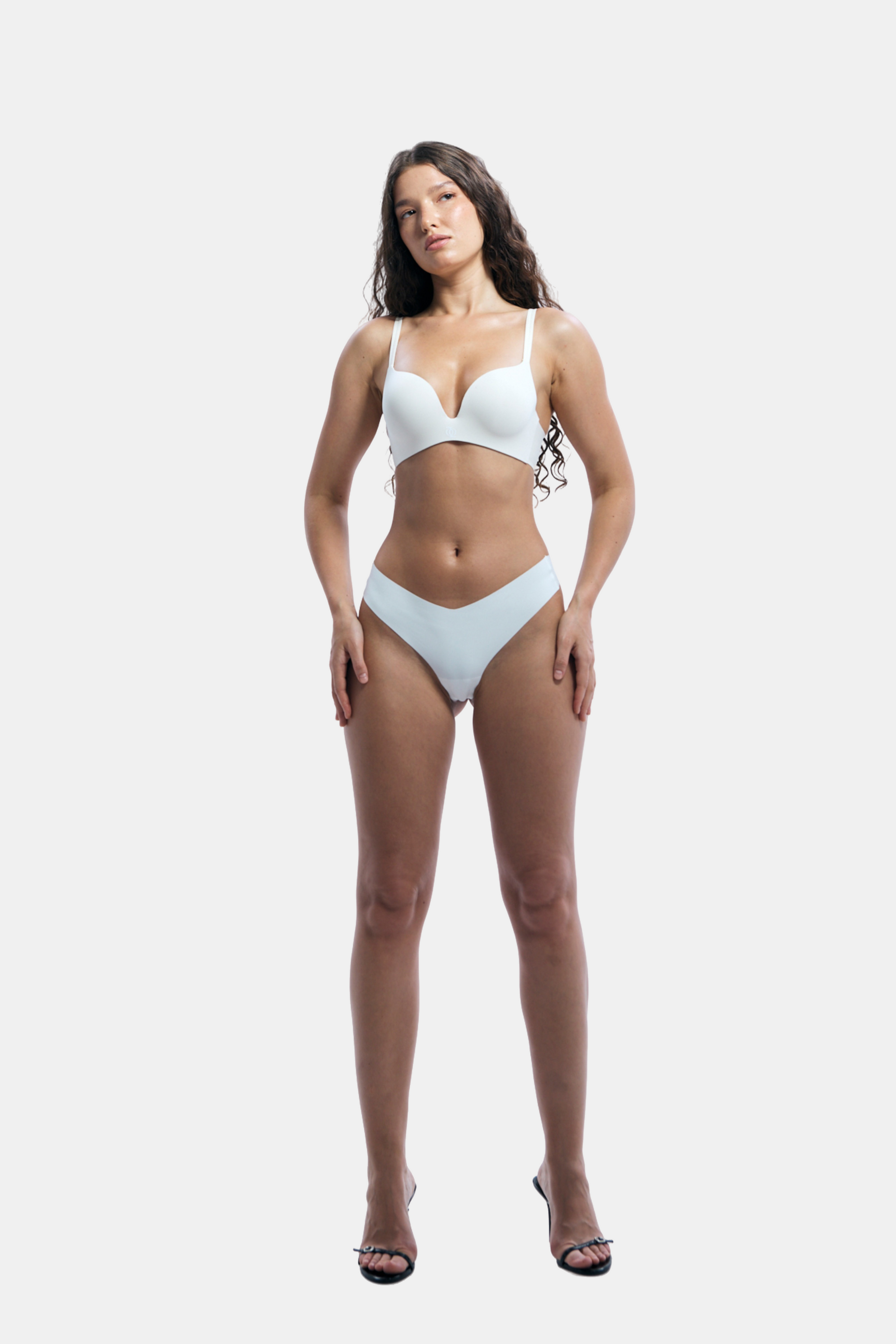 Second Skin Teardrop Push Up Bra Vanilla