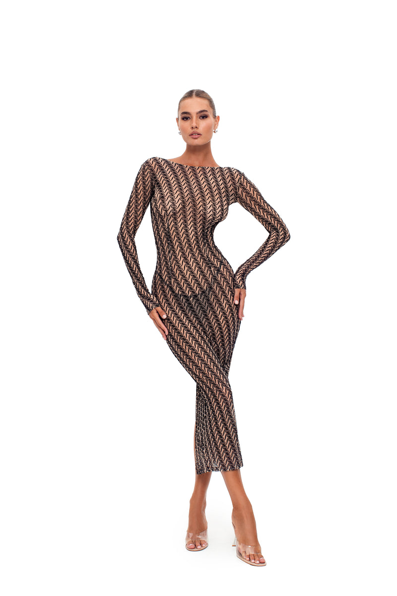 Alizee Dress Nude