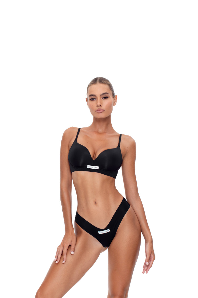 Second Skin Wire-Free Bra Black