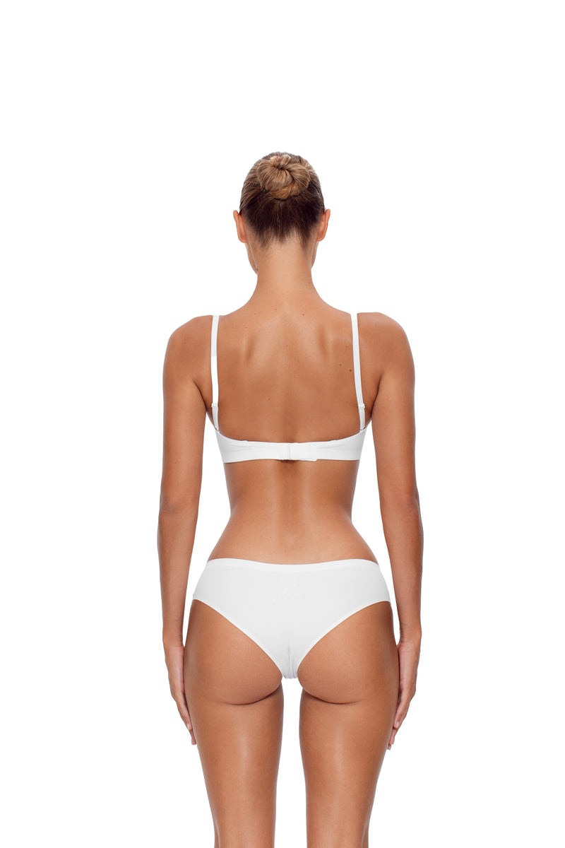 Second Skin Wire-Free Bra White