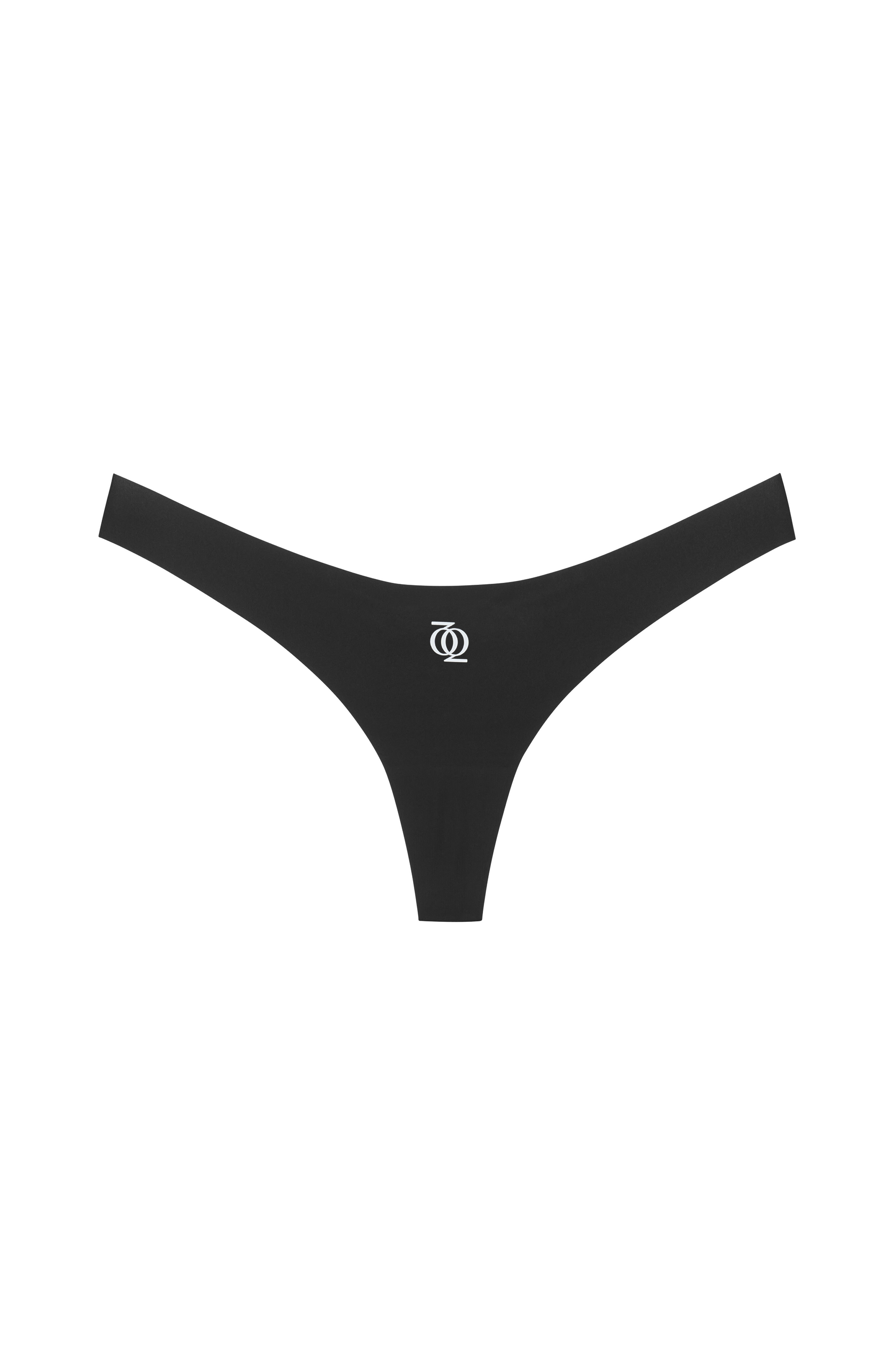 Second Skin Thong Black