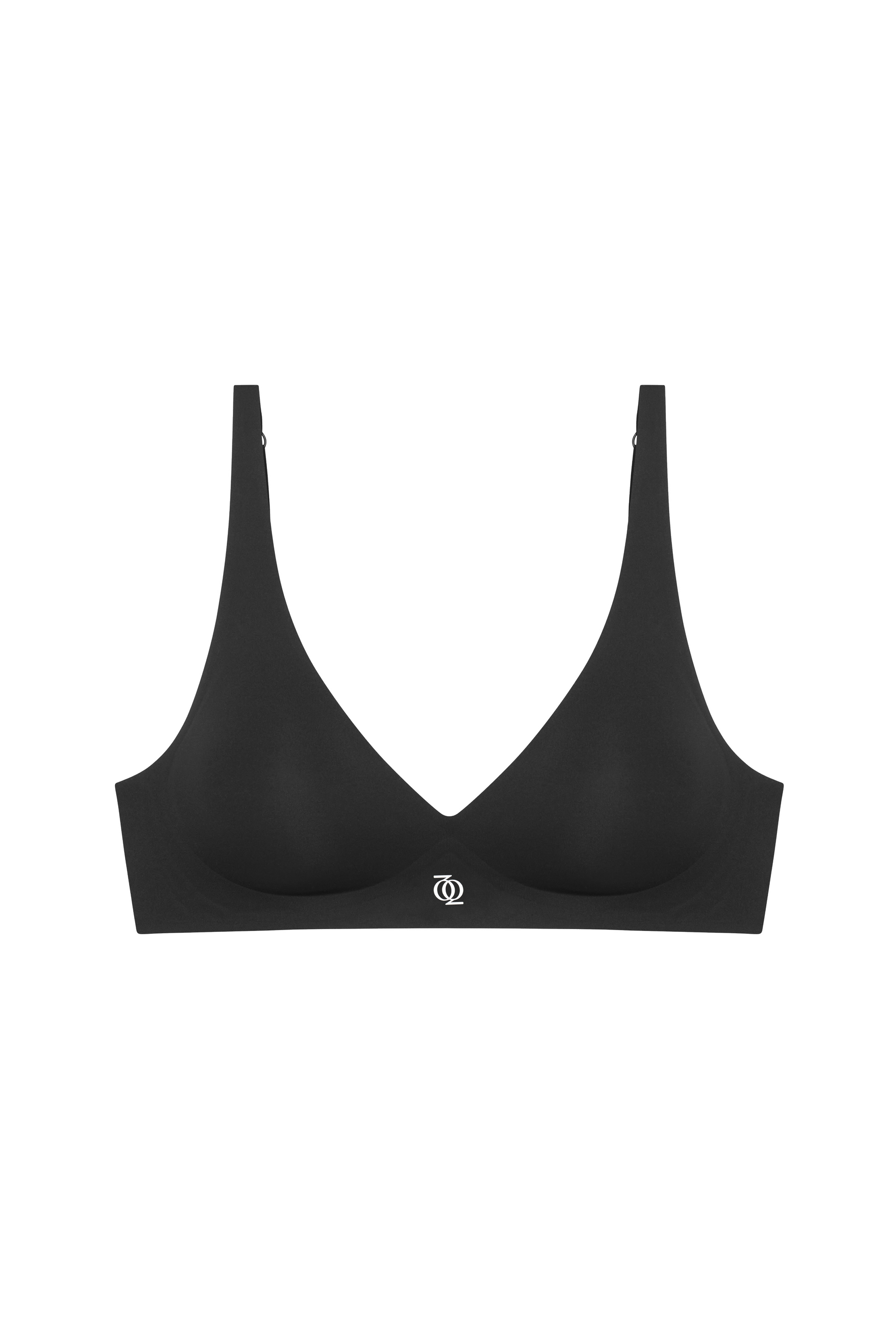 Second Skin Push Up Bralette Black QQ