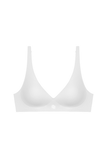 Second Skin Push Up Bralette Off White QQ