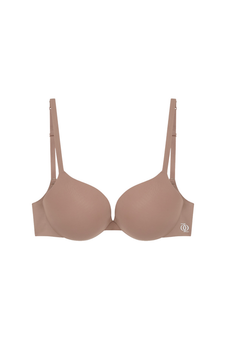 Second Skin Ultimate Push-Up Bra Mushroom