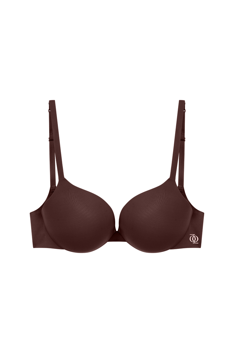 Soutien-gorge pigeonnant ultime Second Skin Espresso
