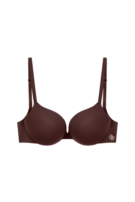 Second Skin Ultimate Push-Up Bra Espresso