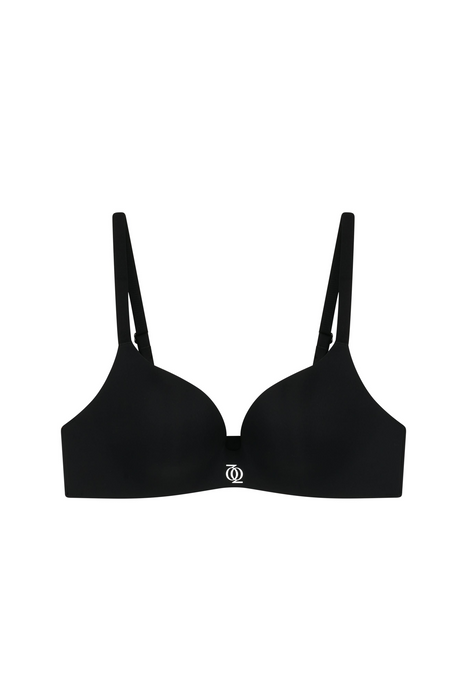 Second Skin Teardrop Bra Black