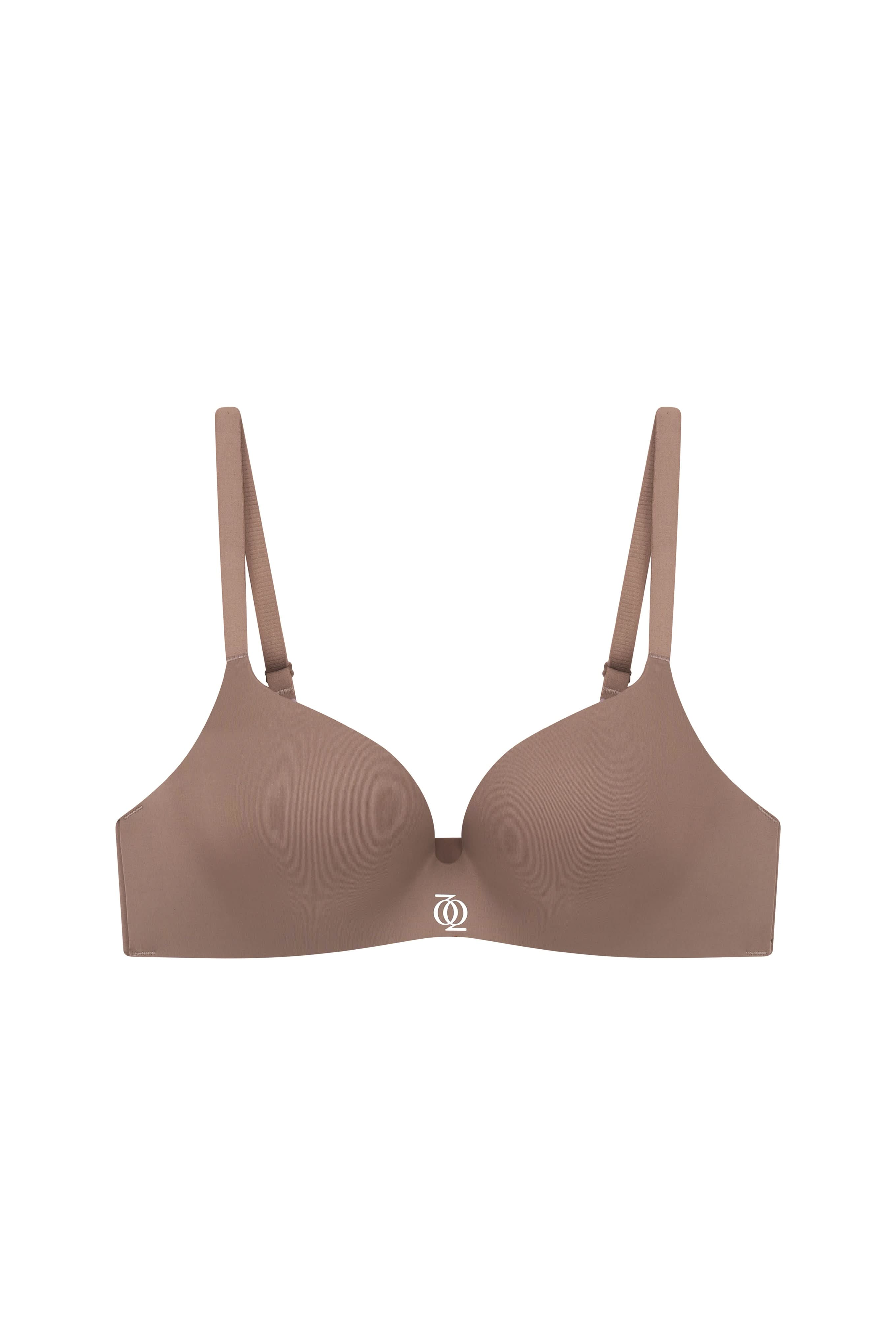 Second Skin Teardrop Bra Mushroom