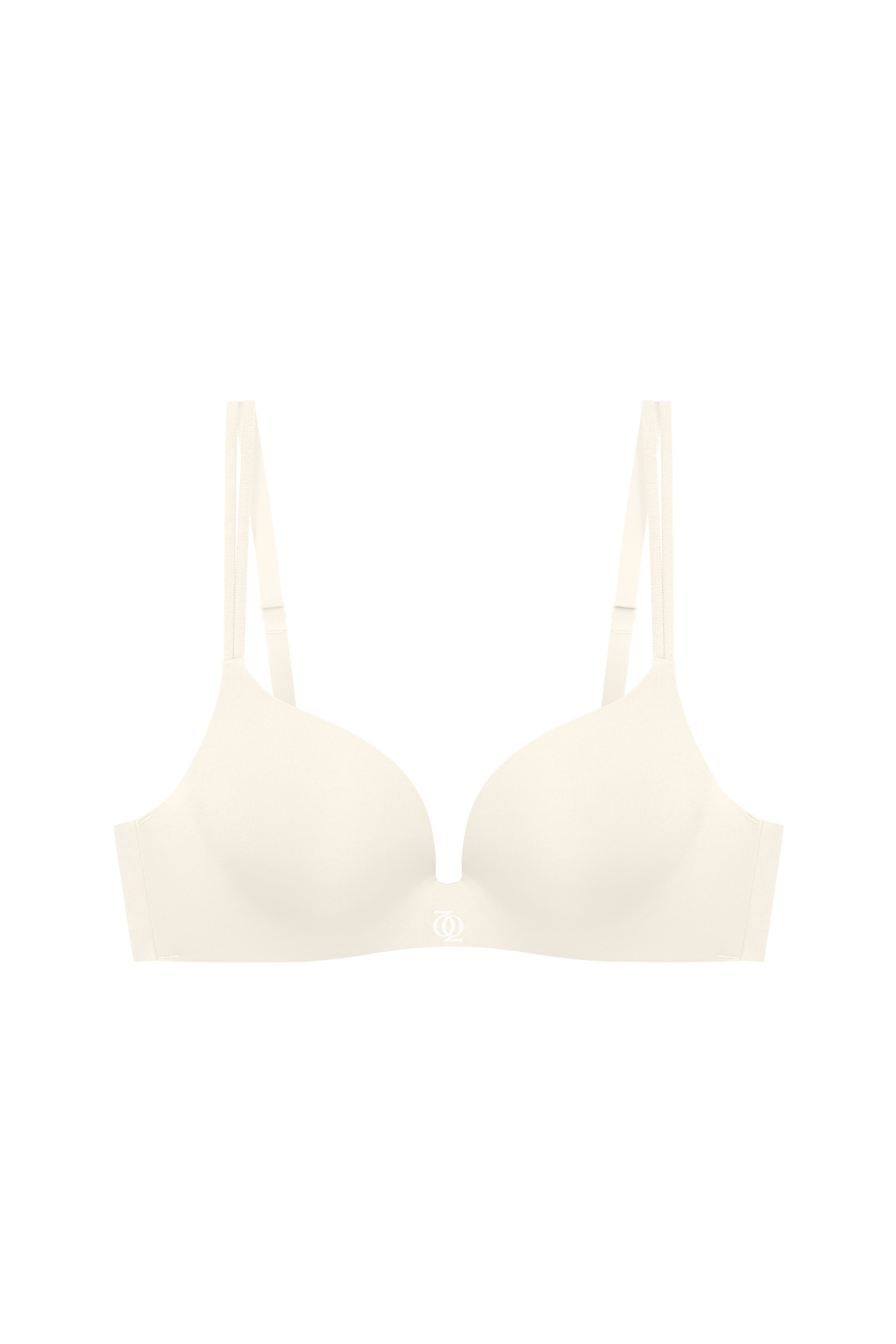 Second Skin Teardrop Push Up Bra Vanilla