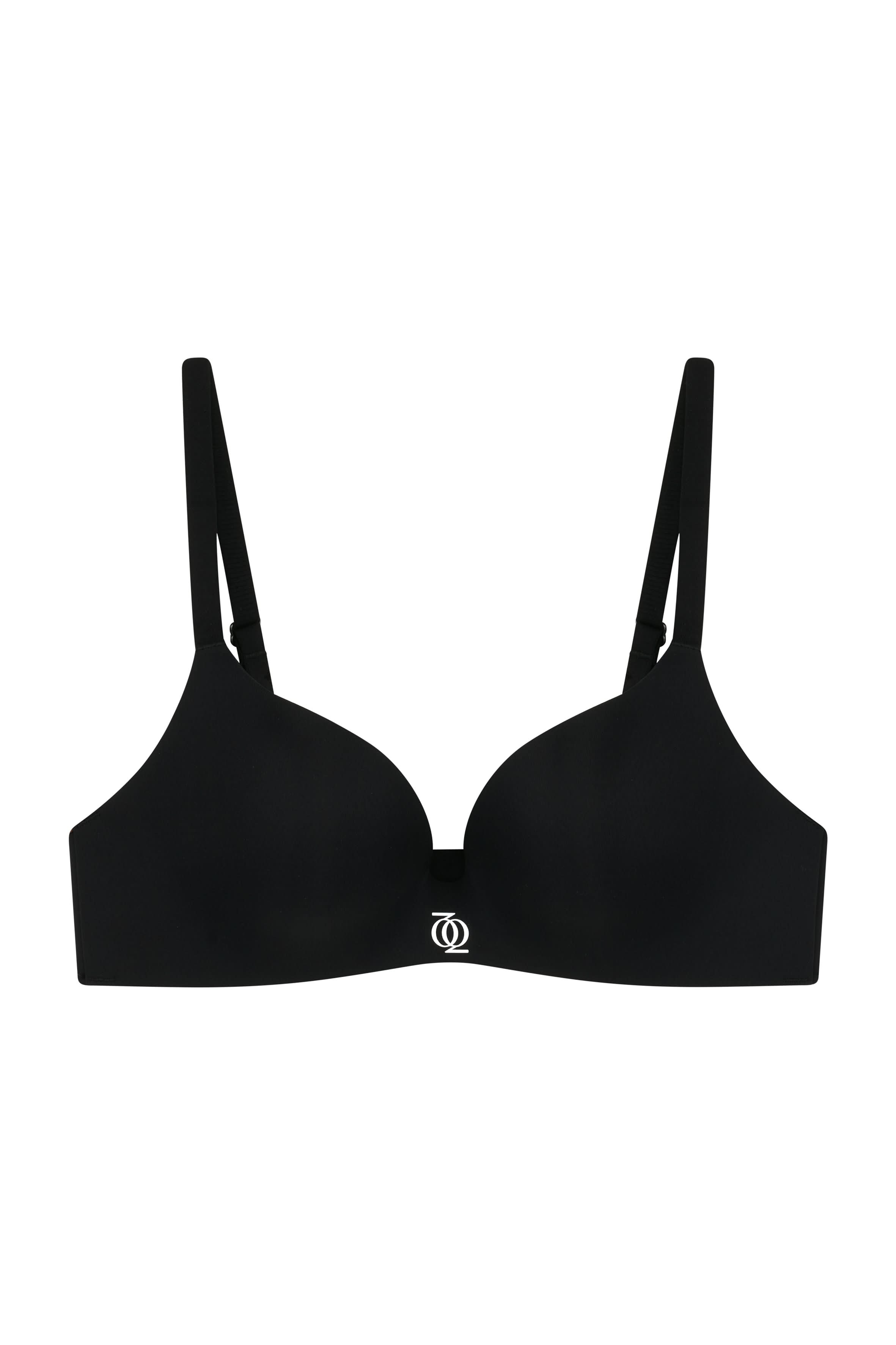 Second Skin Teardrop Bra Black