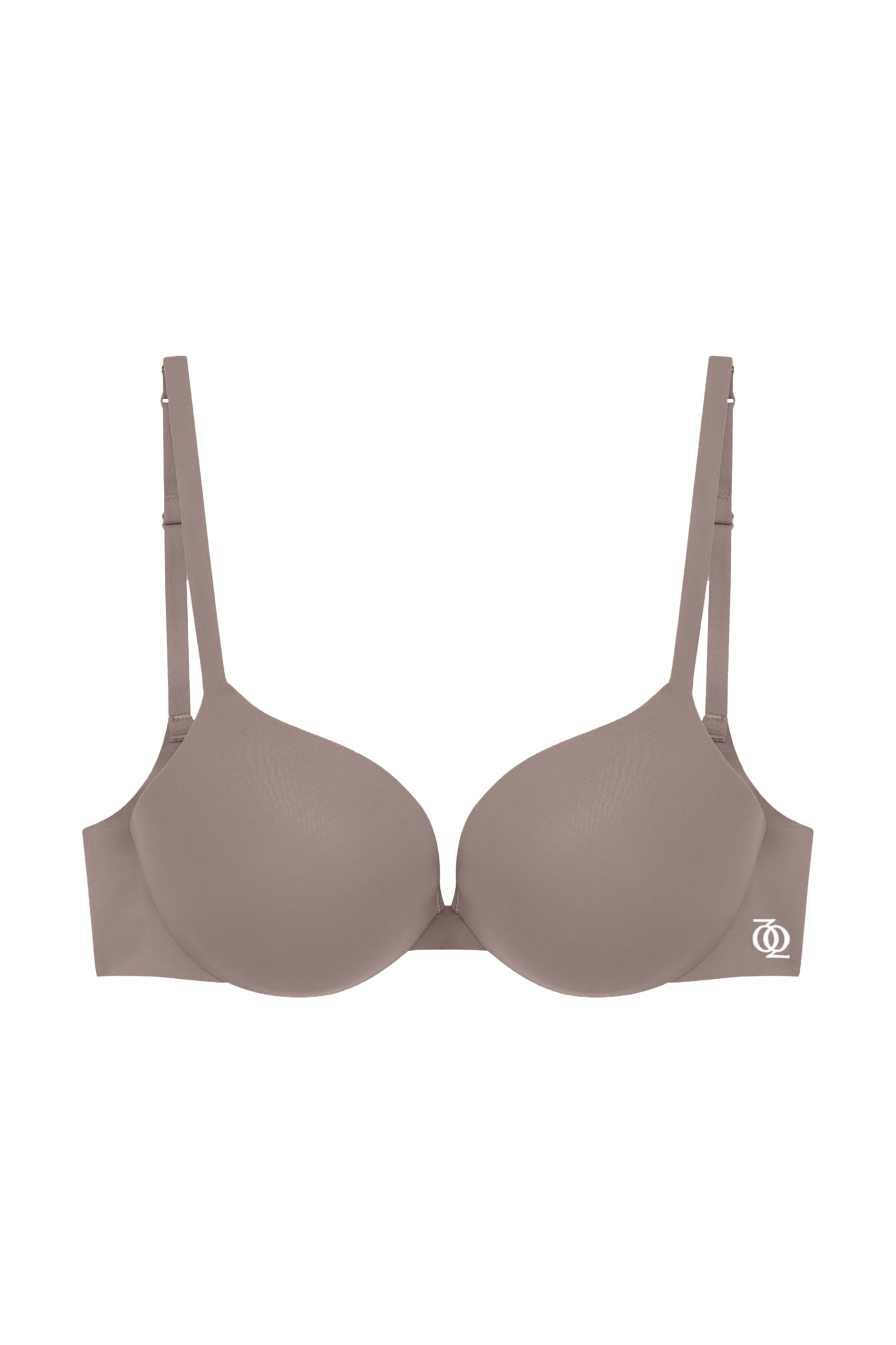 Second Skin Ultimate Push-Up Bra Mushroom