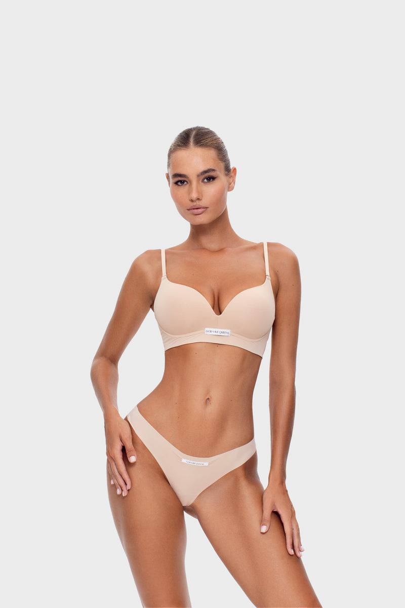 Second Skin Thong Light Nude