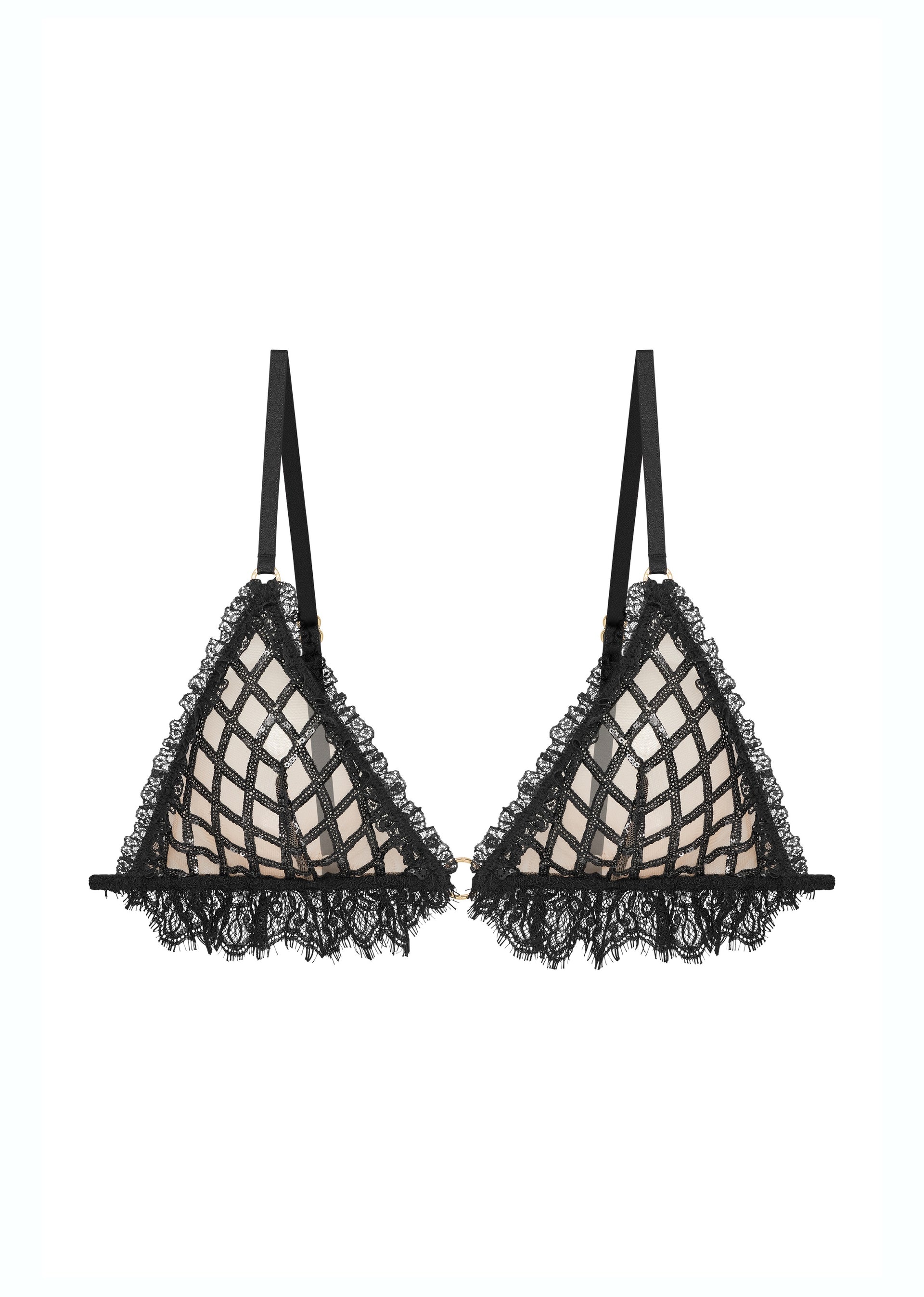 Valentina Bralette Black