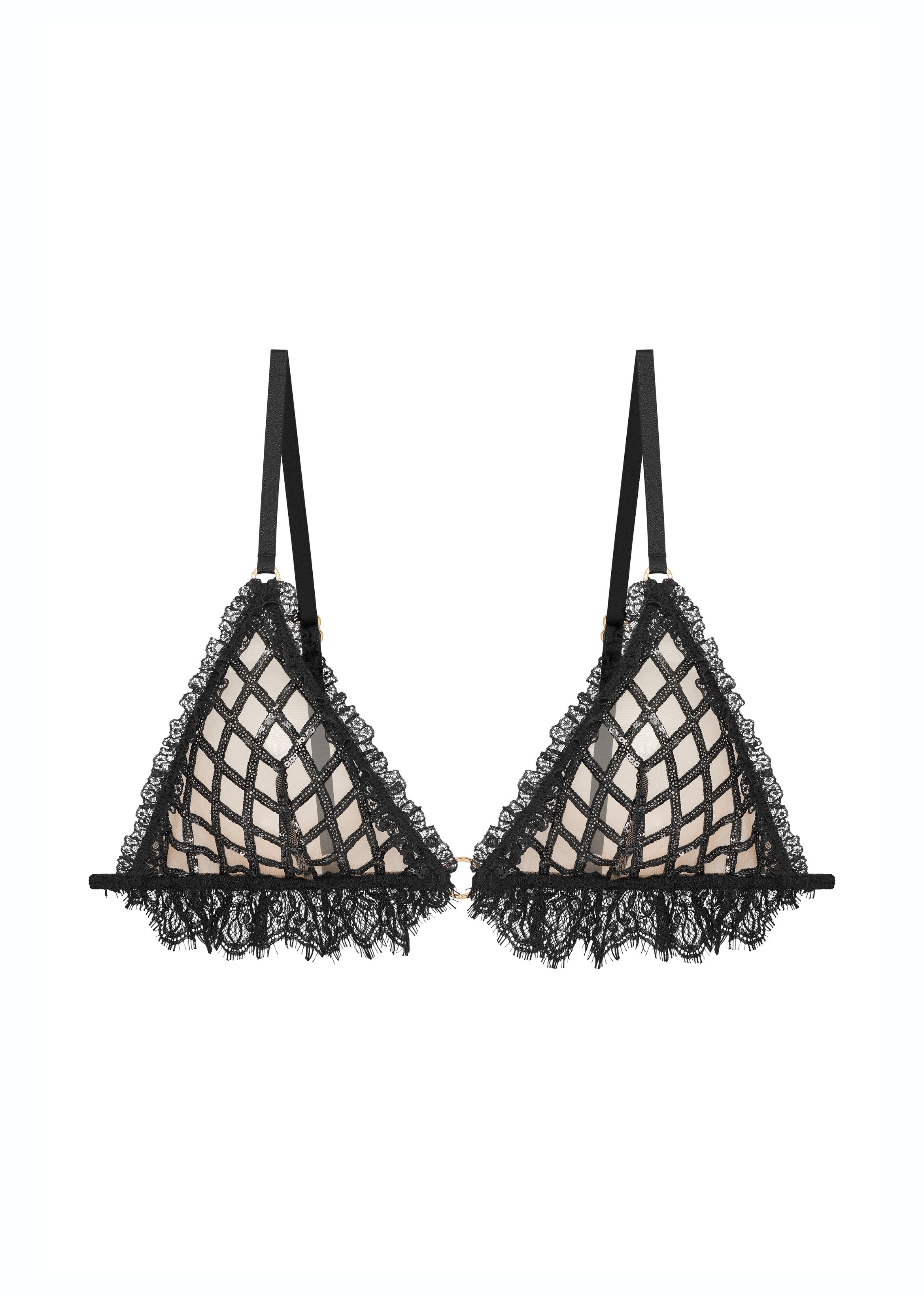 Valentina Bralette Black