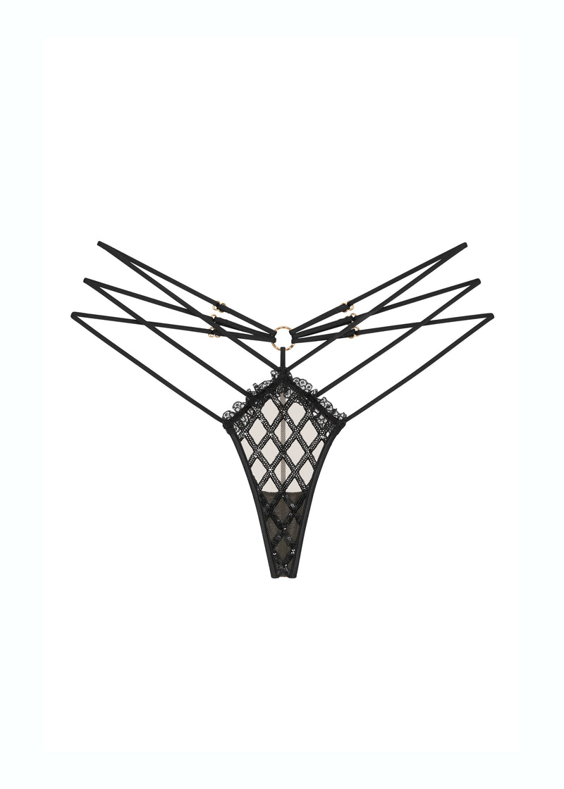 Valentina G-String Black