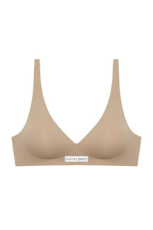 Second Skin Push Up Bralette Mocha