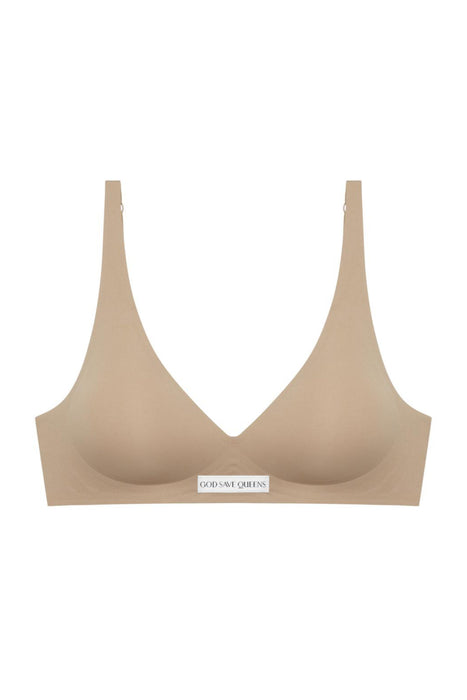 Second Skin Push Up Bralette Mocha