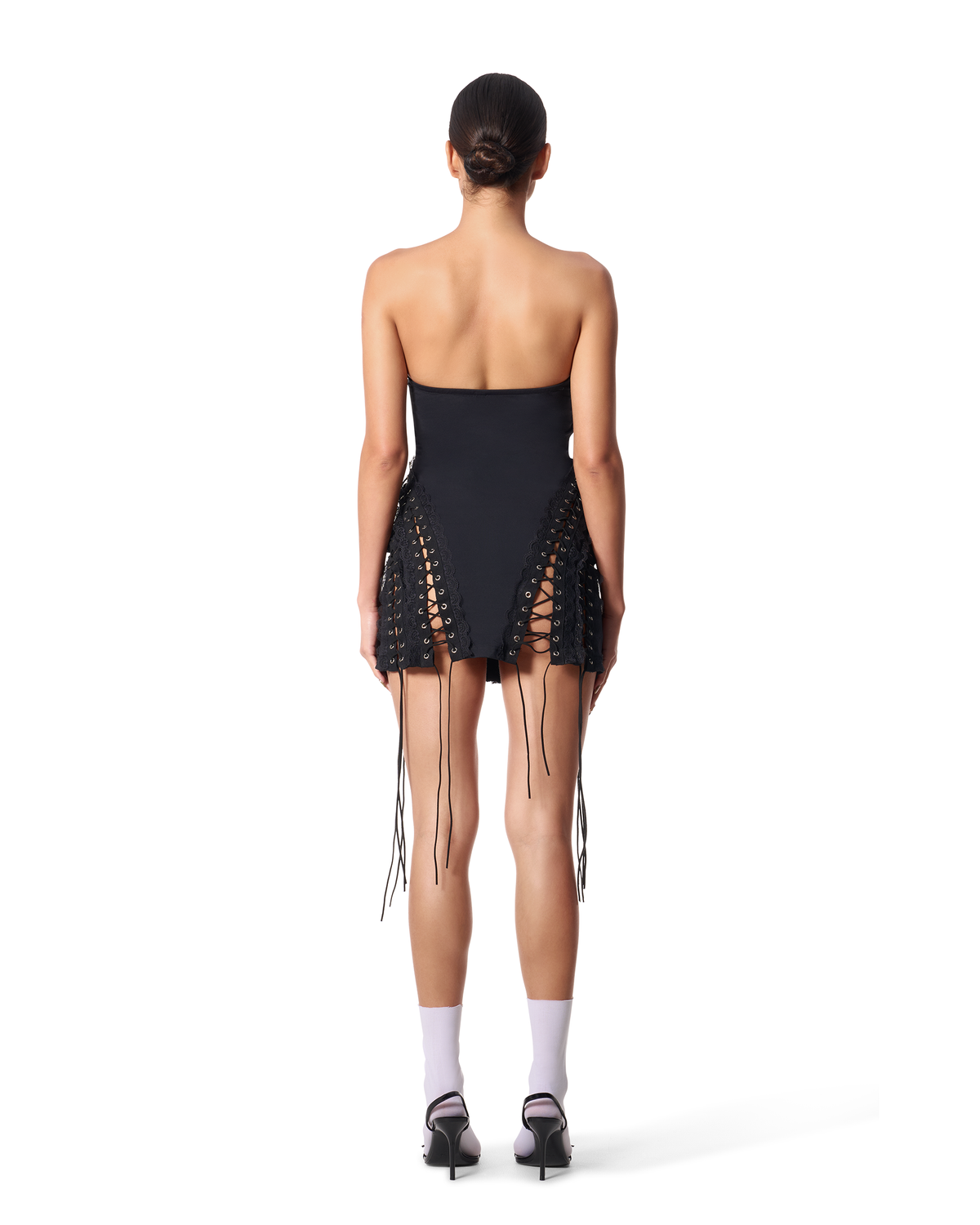 Sorry I'm Late Dress Black