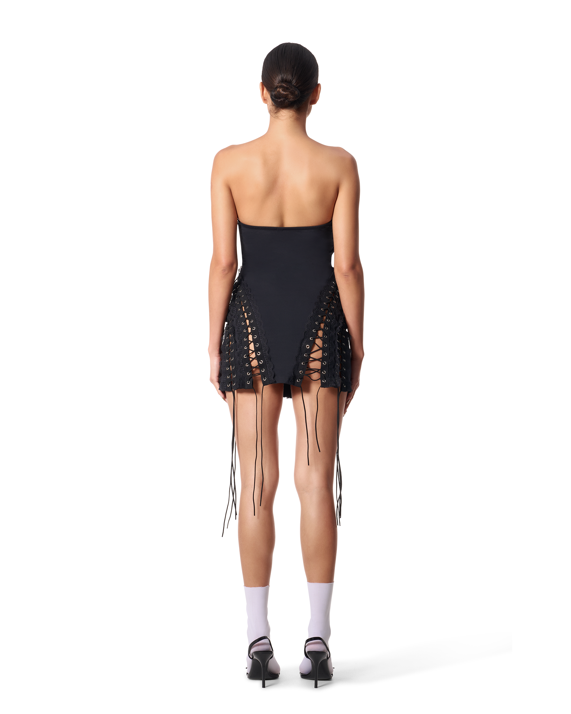 Sorry I'm Late Dress Black