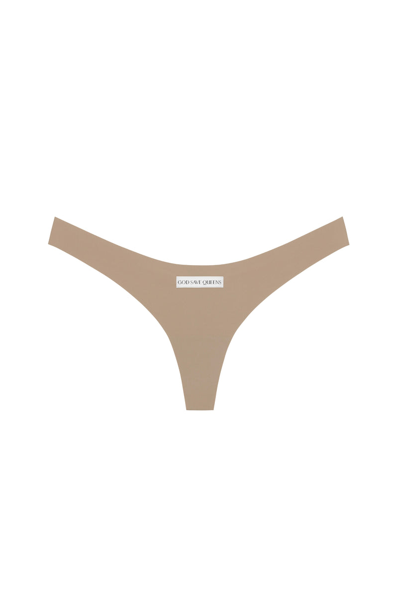 Second Skin Thong Mocha